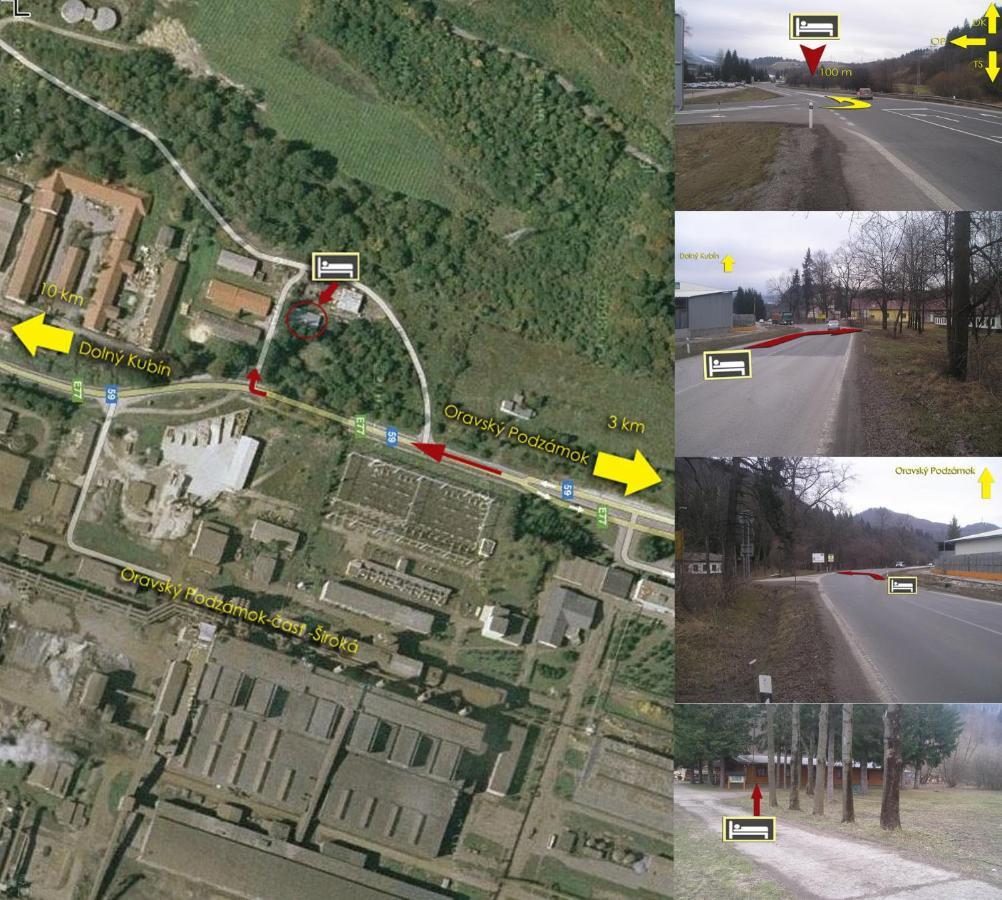 Turisticka Ubytovna Forgac Oravsky Podzamok Buitenkant foto